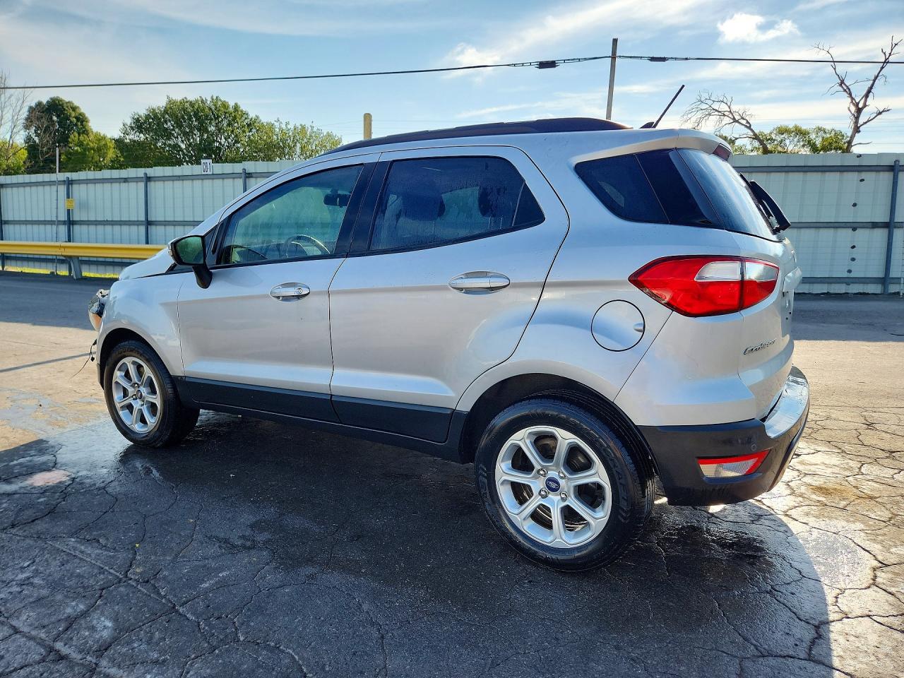 2019 Ford Ecosport Se Серебряный vin: MAJ3S2GE4KC282820