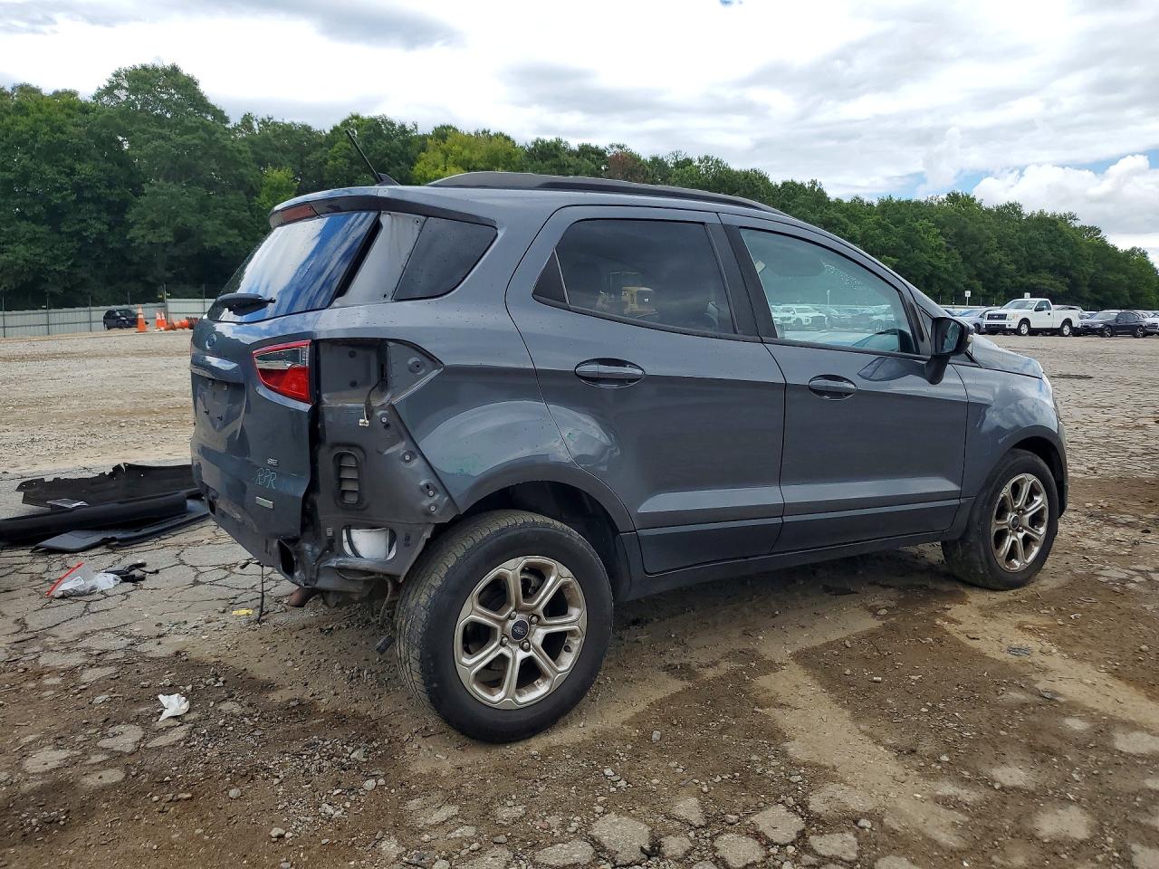 2020 Ford Ecosport Se Gray vin: MAJ3S2GE4LC322234