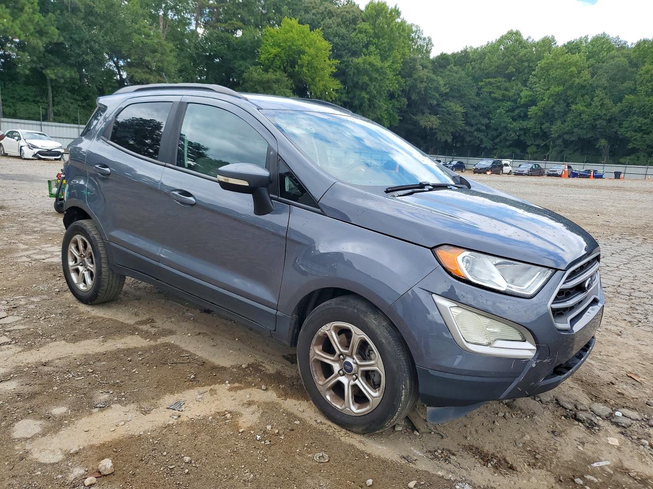2020 Ford Ecosport Se Gray vin: MAJ3S2GE4LC322234