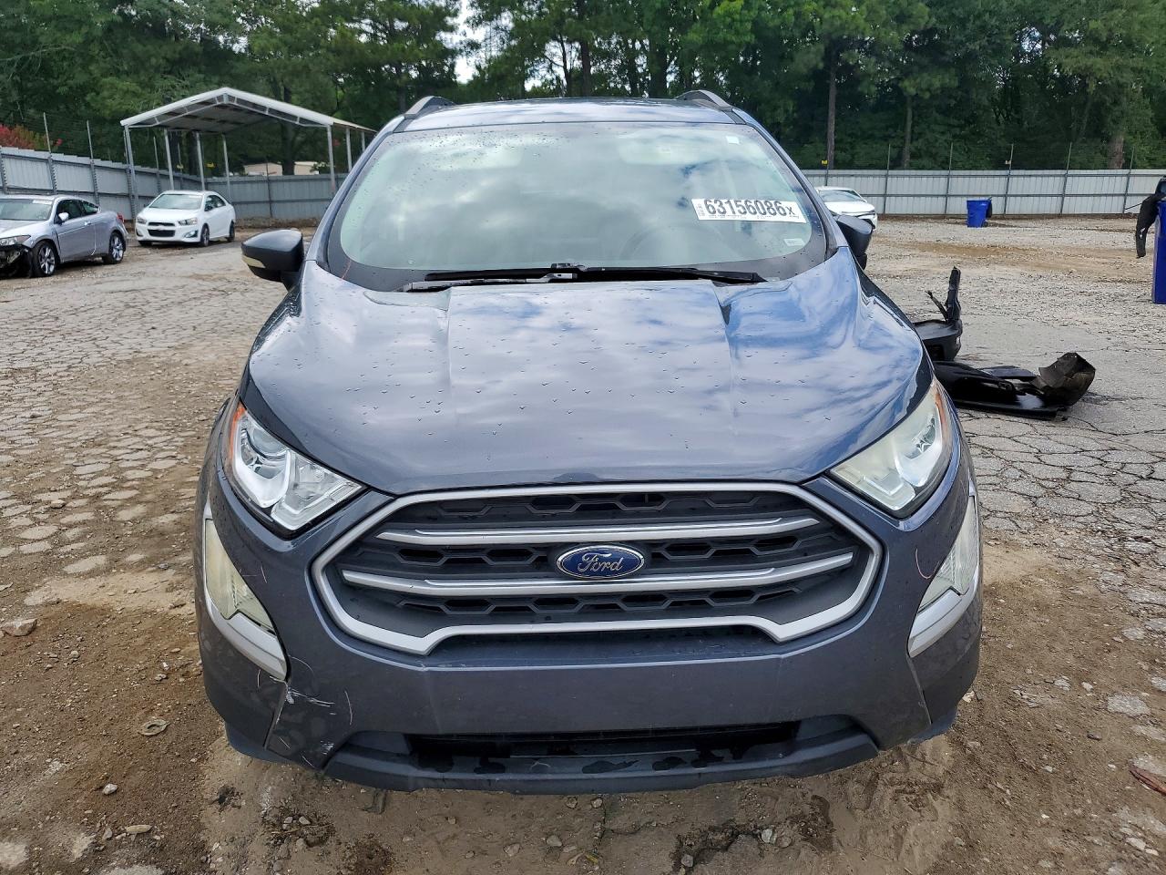 2020 Ford Ecosport Se Gray vin: MAJ3S2GE4LC322234