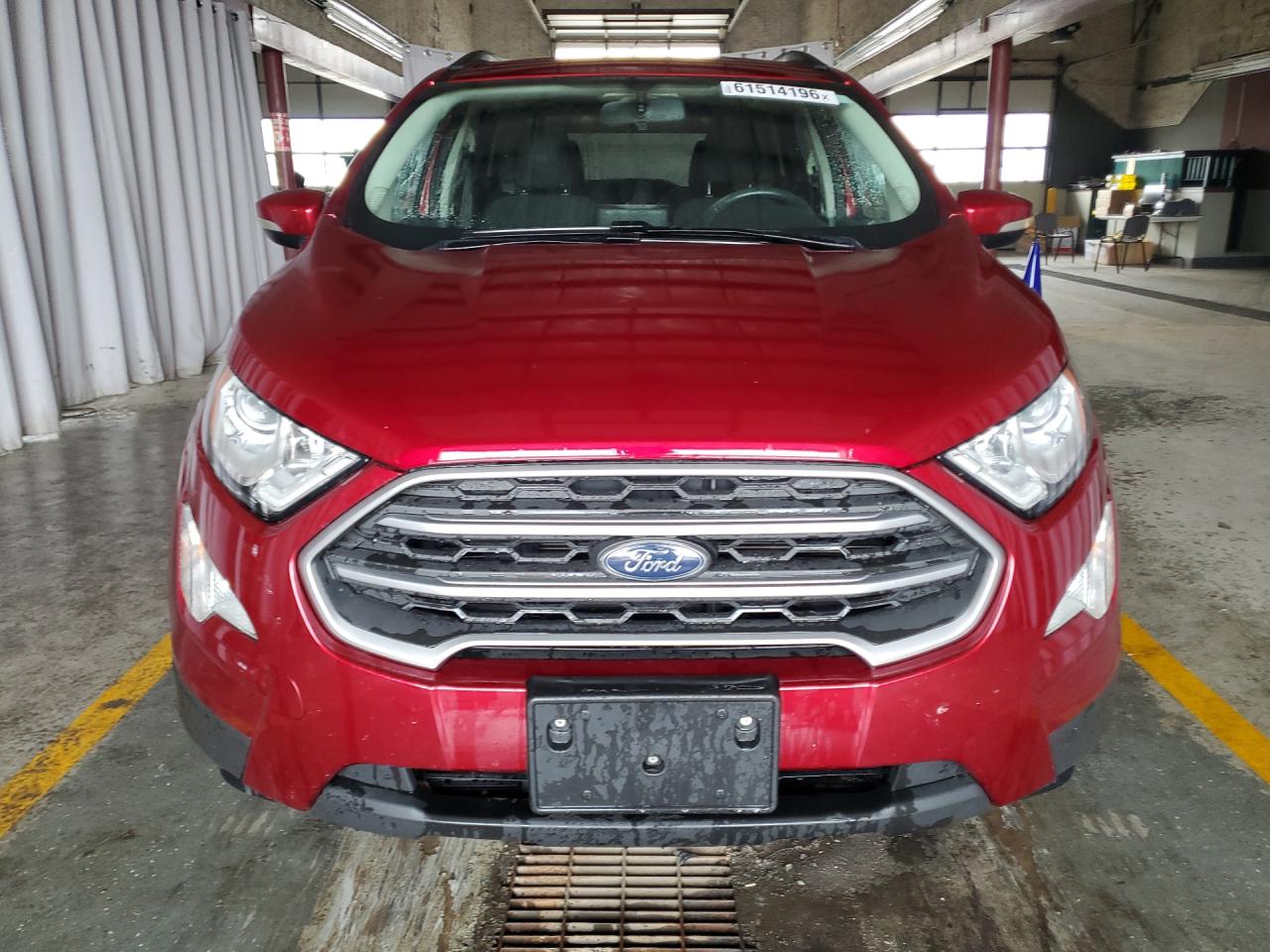 2020 Ford Ecosport Se Red vin: MAJ3S2GE4LC340295 Damage: Hood, Chipped, 3