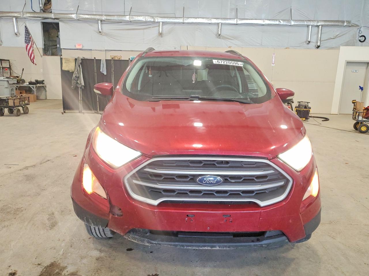 2020 Ford Ecosport Se Red vin: MAJ3S2GE4LC379162