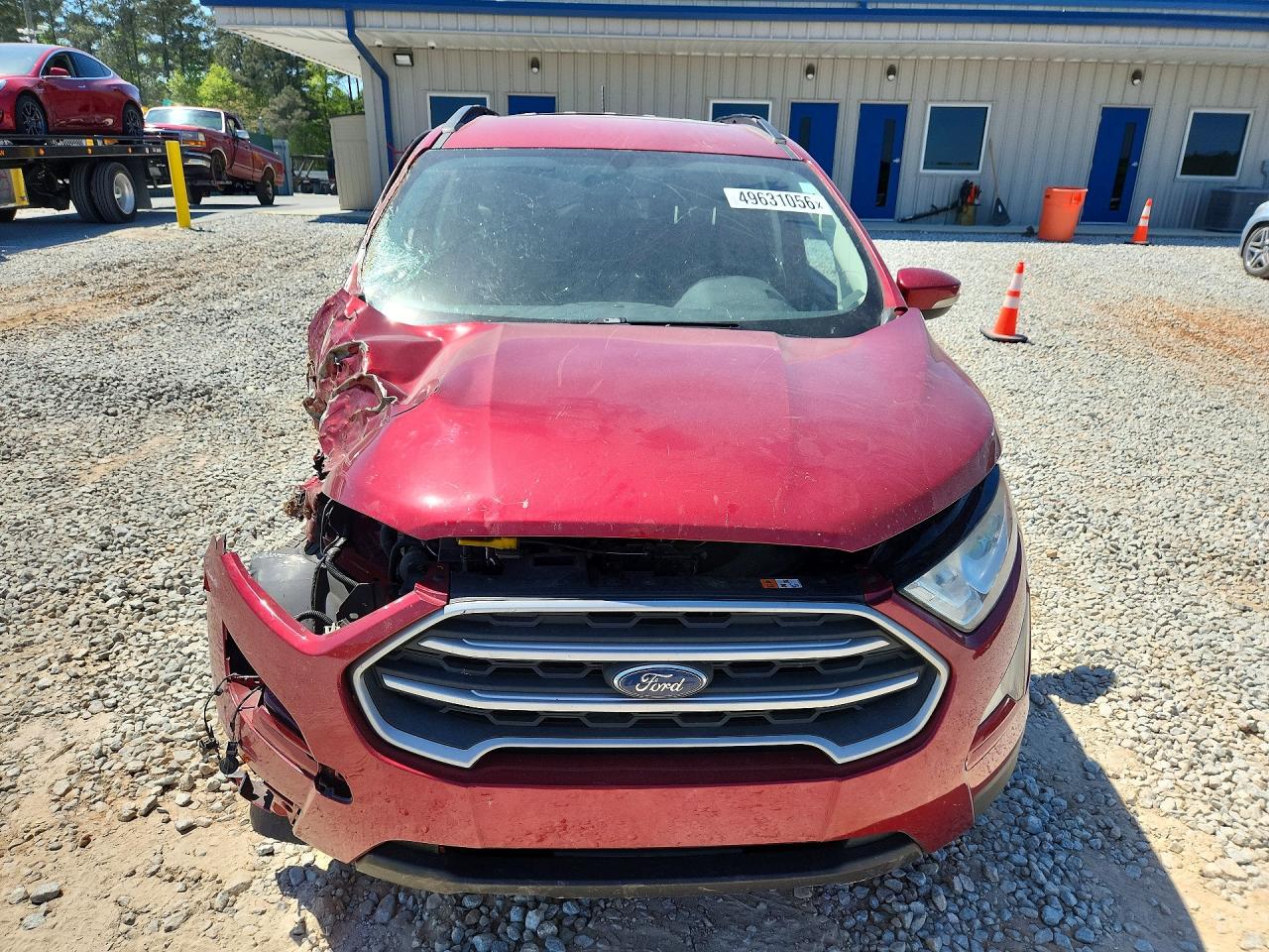 2020 Ford Ecosport Se Maroon vin: MAJ3S2GE4LC394552