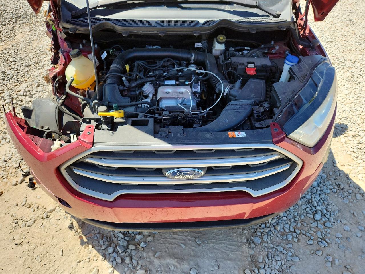 2020 Ford Ecosport Se Maroon vin: MAJ3S2GE4LC394552