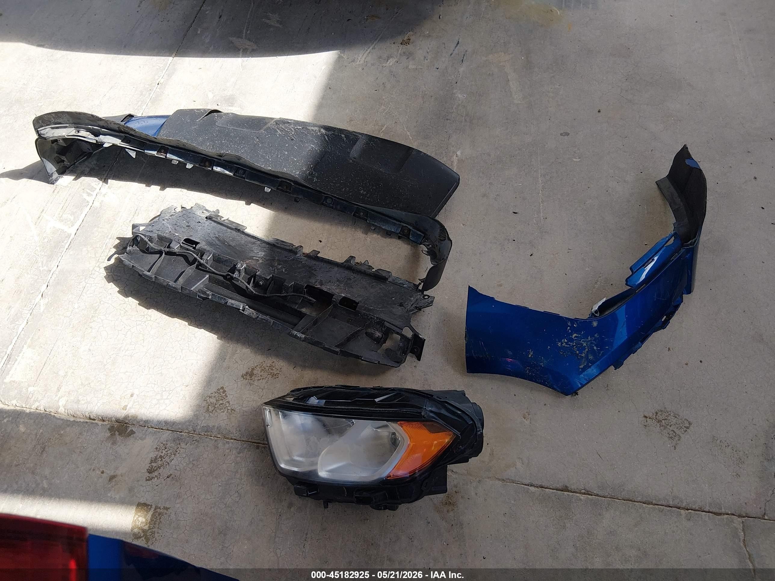 2021 Ford Ecosport Se Blue vin: MAJ3S2GE4MC404000