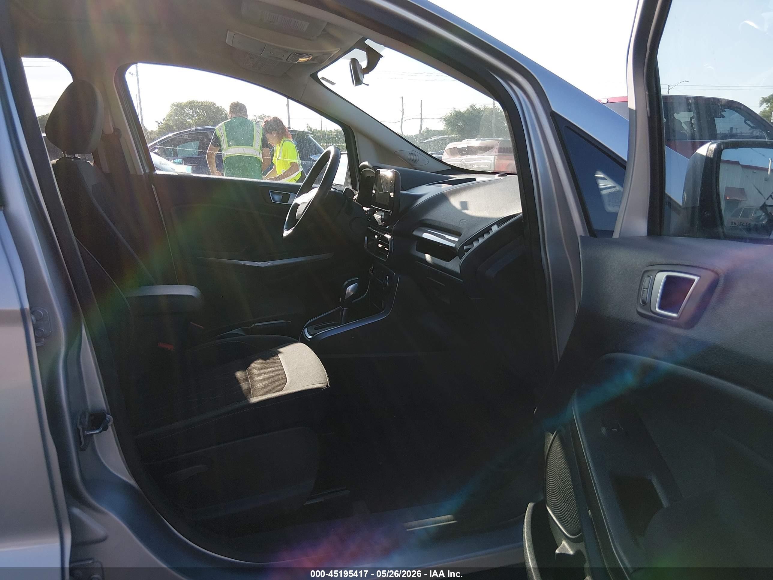 2019 Ford Ecosport Se Silver vin: MAJ3S2GE5KC273446