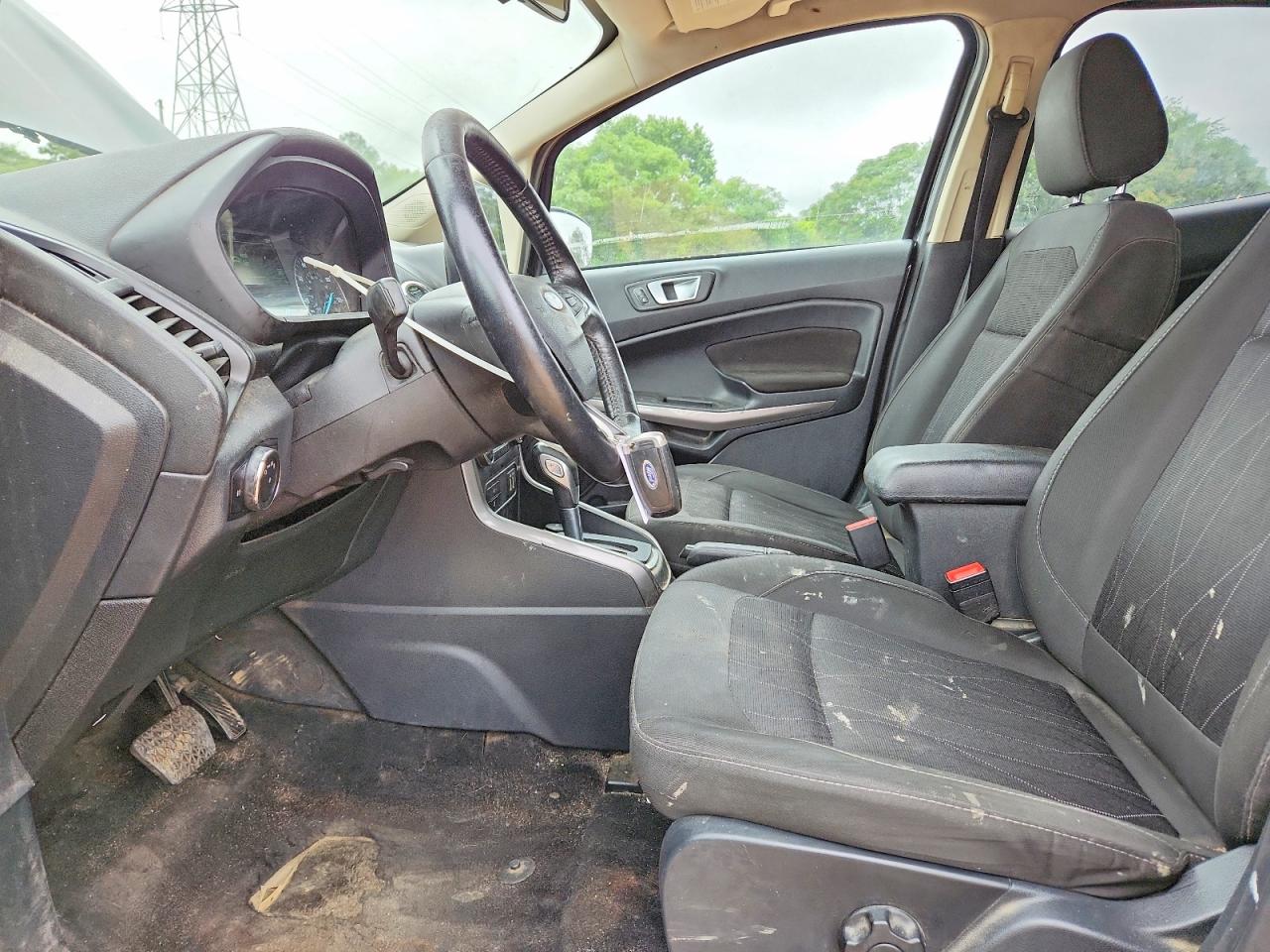 2019 Ford Ecosport Se Black vin: MAJ3S2GE7KC307547