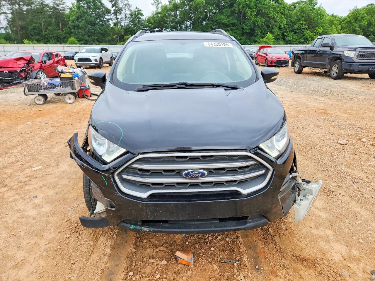 2019 Ford Ecosport Se Black vin: MAJ3S2GE7KC307547