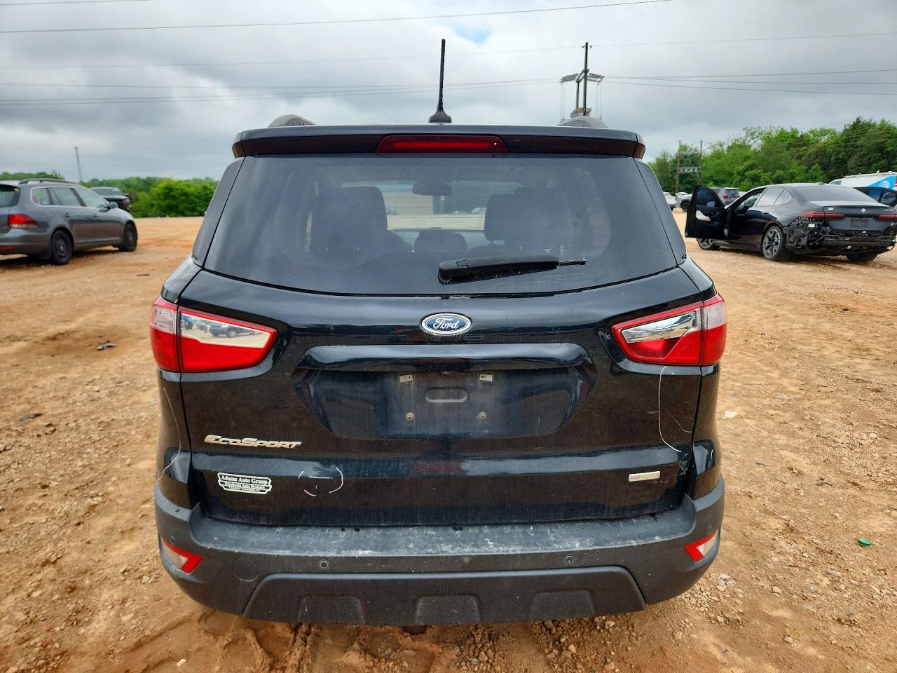 2019 Ford Ecosport Se Black vin: MAJ3S2GE7KC307547