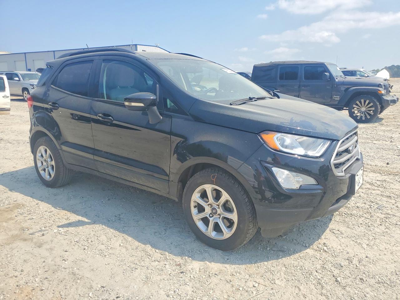 2020 Ford Ecosport Se Black vin: MAJ3S2GE7LC335494