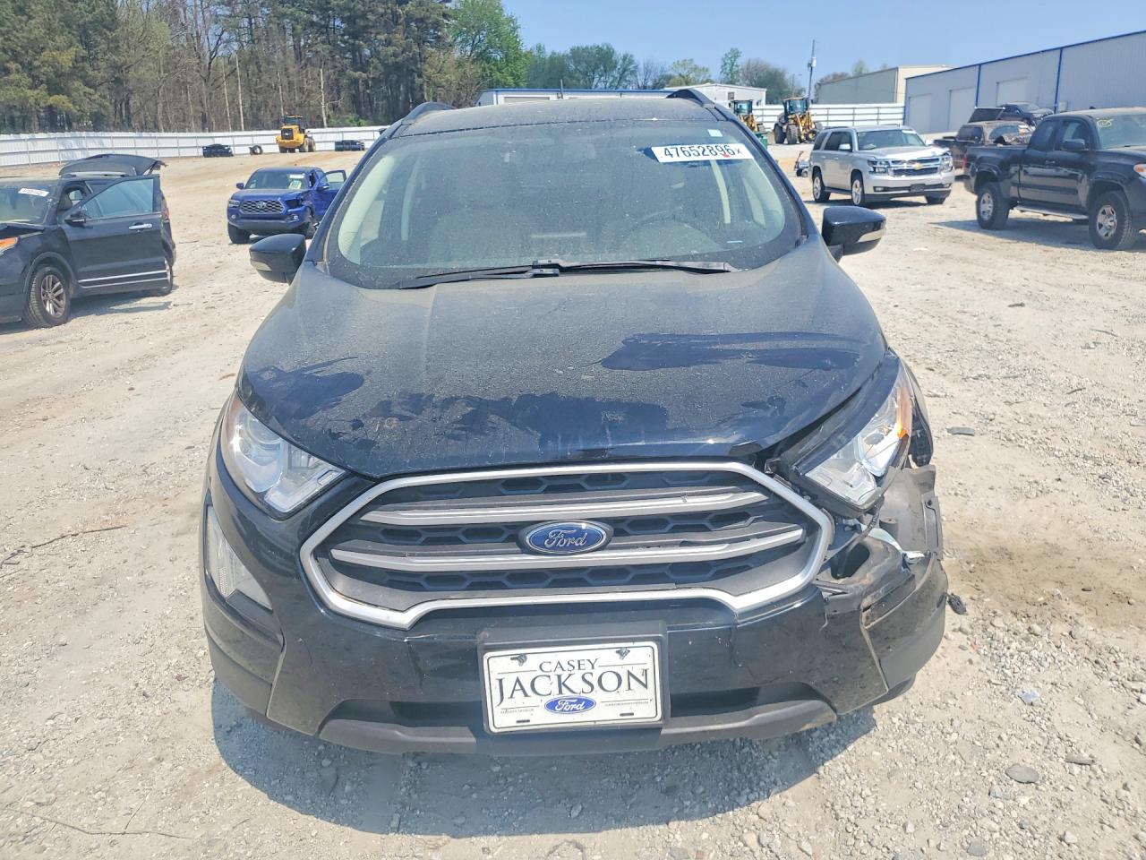 2020 Ford Ecosport Se Black vin: MAJ3S2GE7LC335494