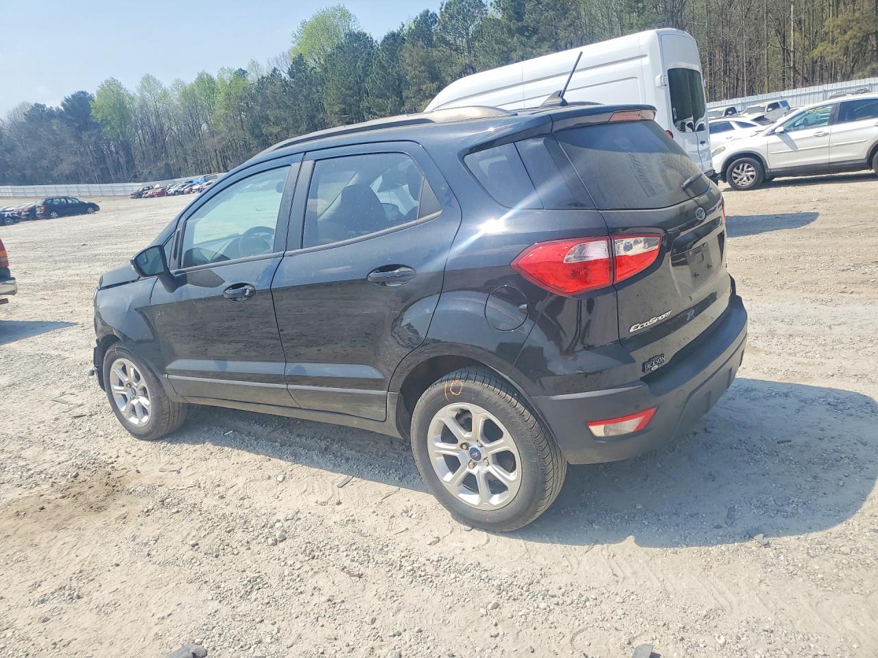 2020 Ford Ecosport Se Black vin: MAJ3S2GE7LC335494