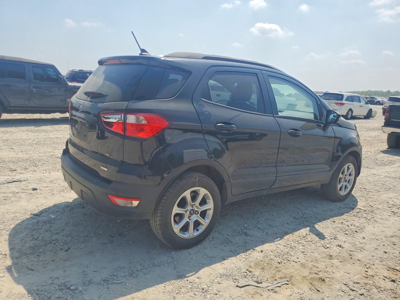 2020 Ford Ecosport Se Black vin: MAJ3S2GE7LC335494