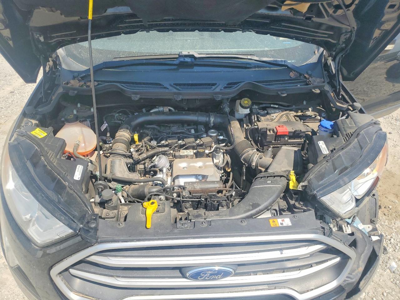 2020 Ford Ecosport Se Black vin: MAJ3S2GE7LC335494