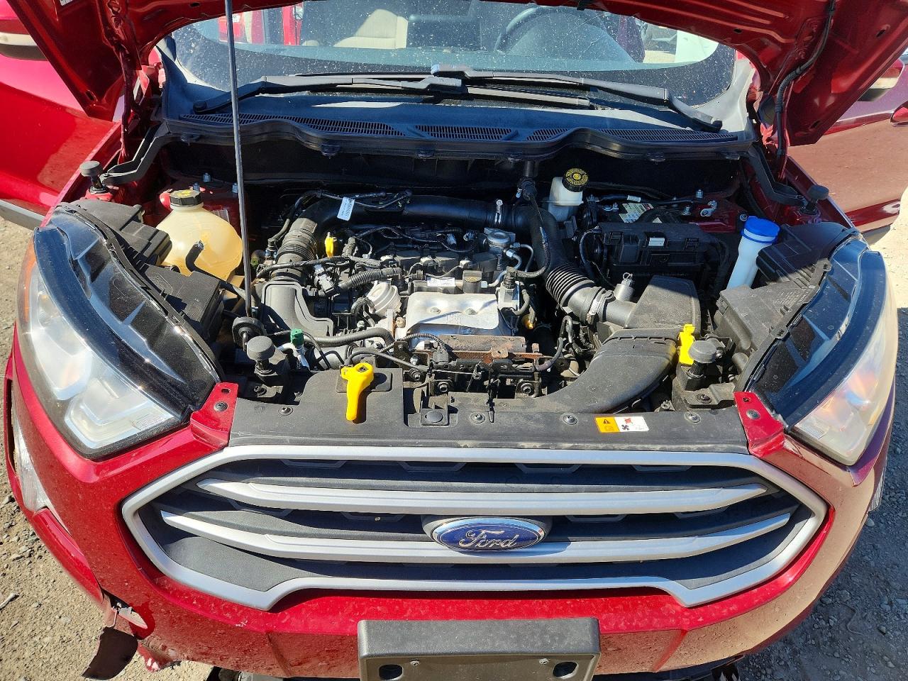 2021 Ford Ecosport Se Red vin: MAJ3S2GE7MC444099
