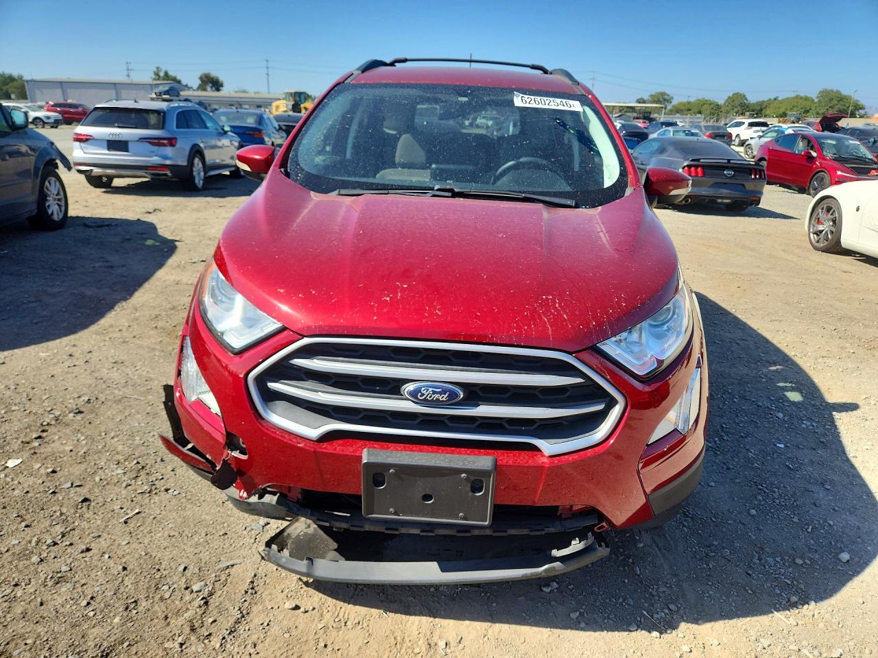 2021 Ford Ecosport Se Red vin: MAJ3S2GE7MC444099