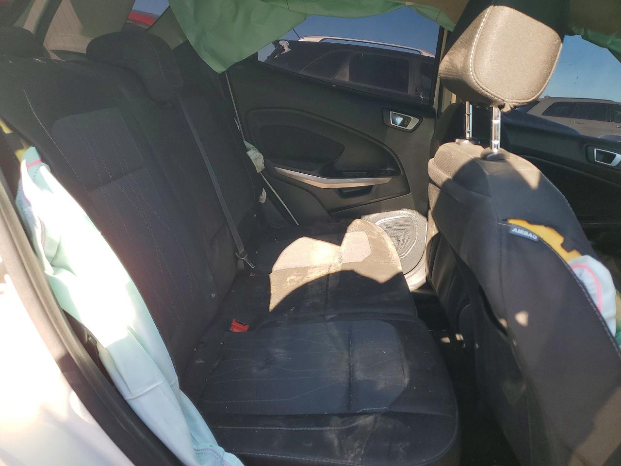 2019 Ford Ecosport Se White vin: MAJ3S2GE8KC266748