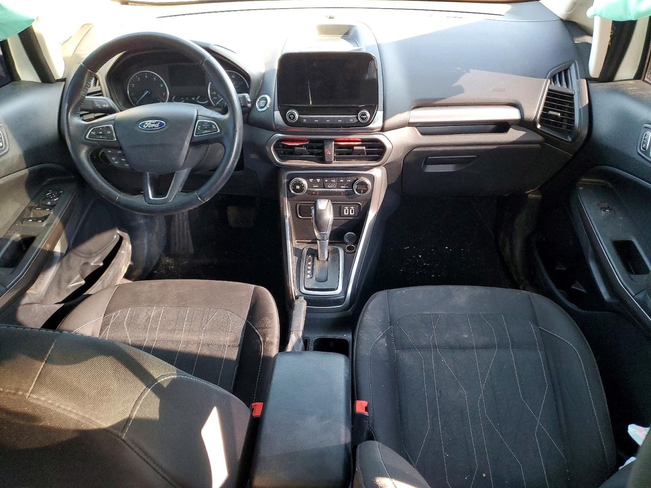 2019 Ford Ecosport Se White vin: MAJ3S2GE8KC266748