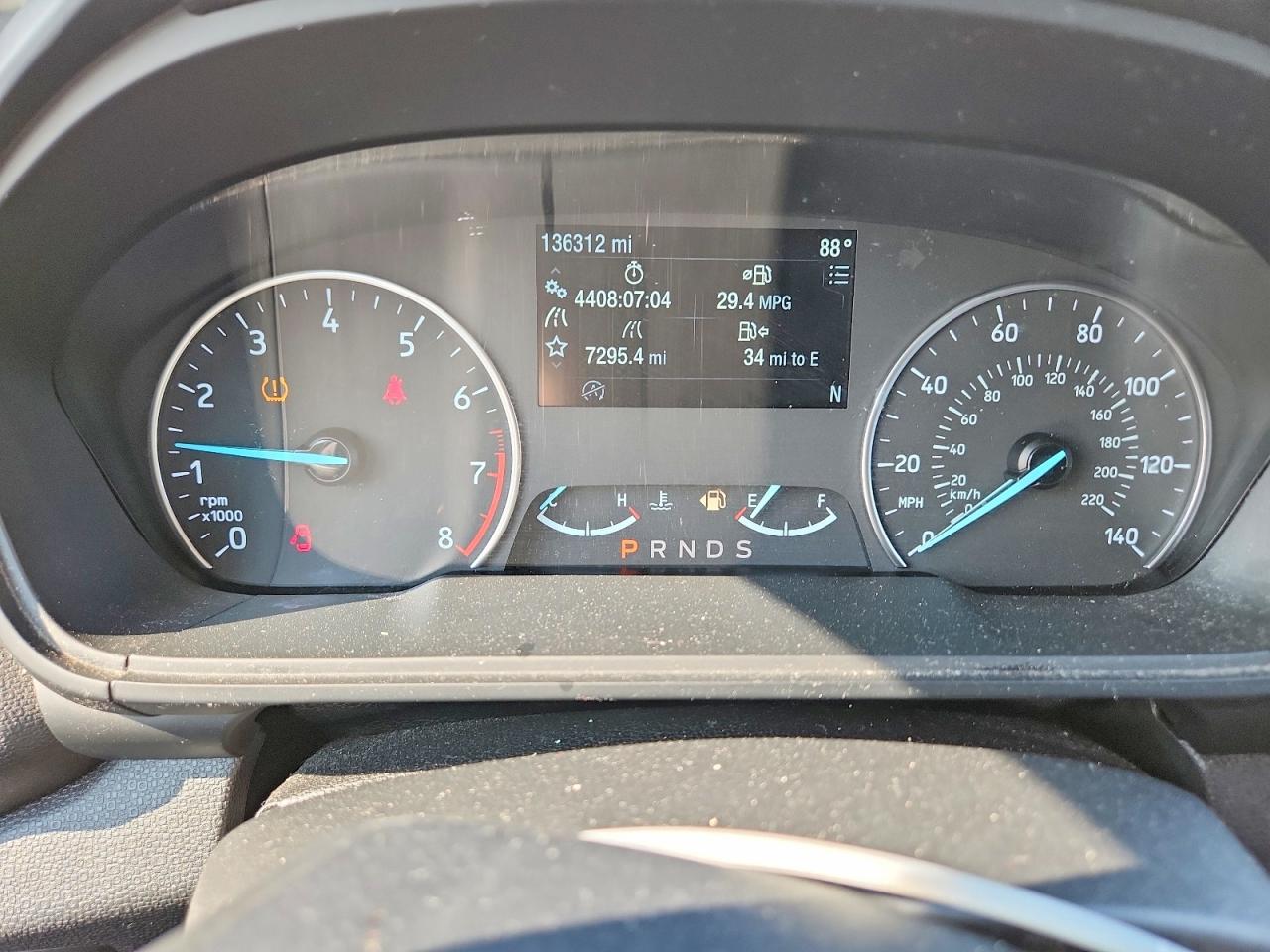 2019 Ford Ecosport Se White vin: MAJ3S2GE8KC292203
