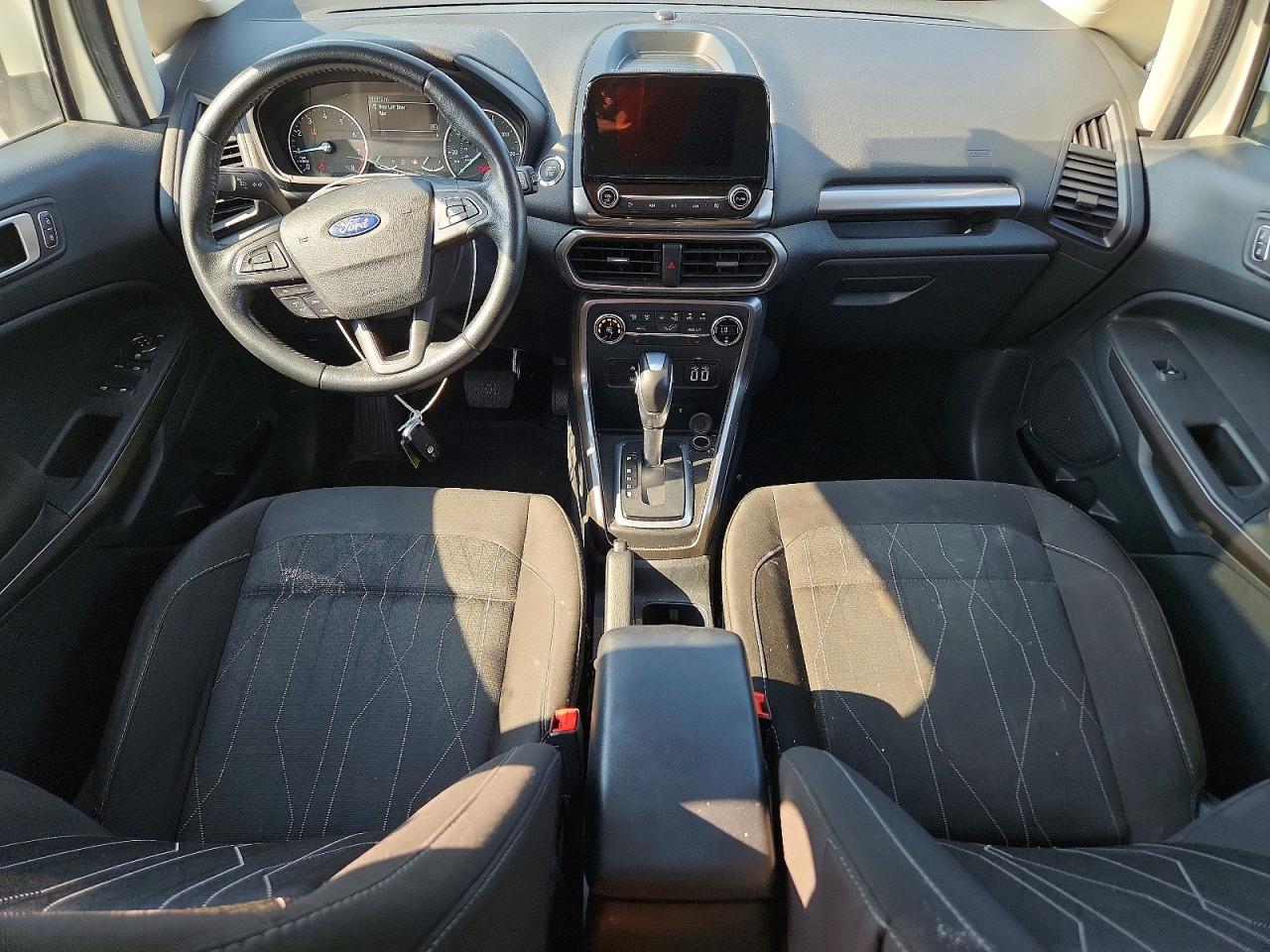 2019 Ford Ecosport Se White vin: MAJ3S2GE8KC292203