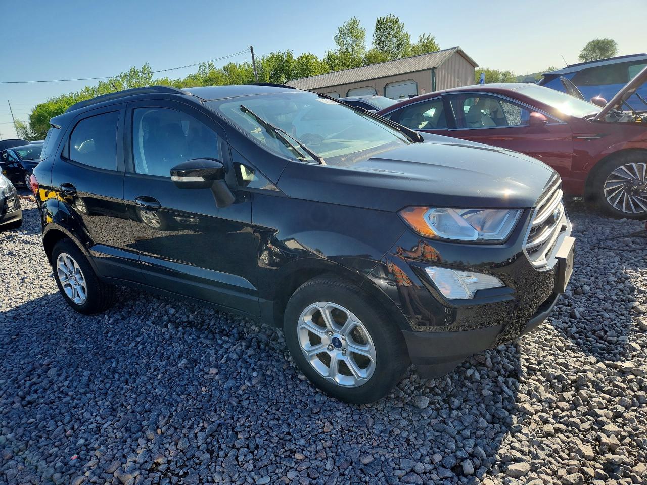 2020 Ford Ecosport Se Black vin: MAJ3S2GE8LC348285