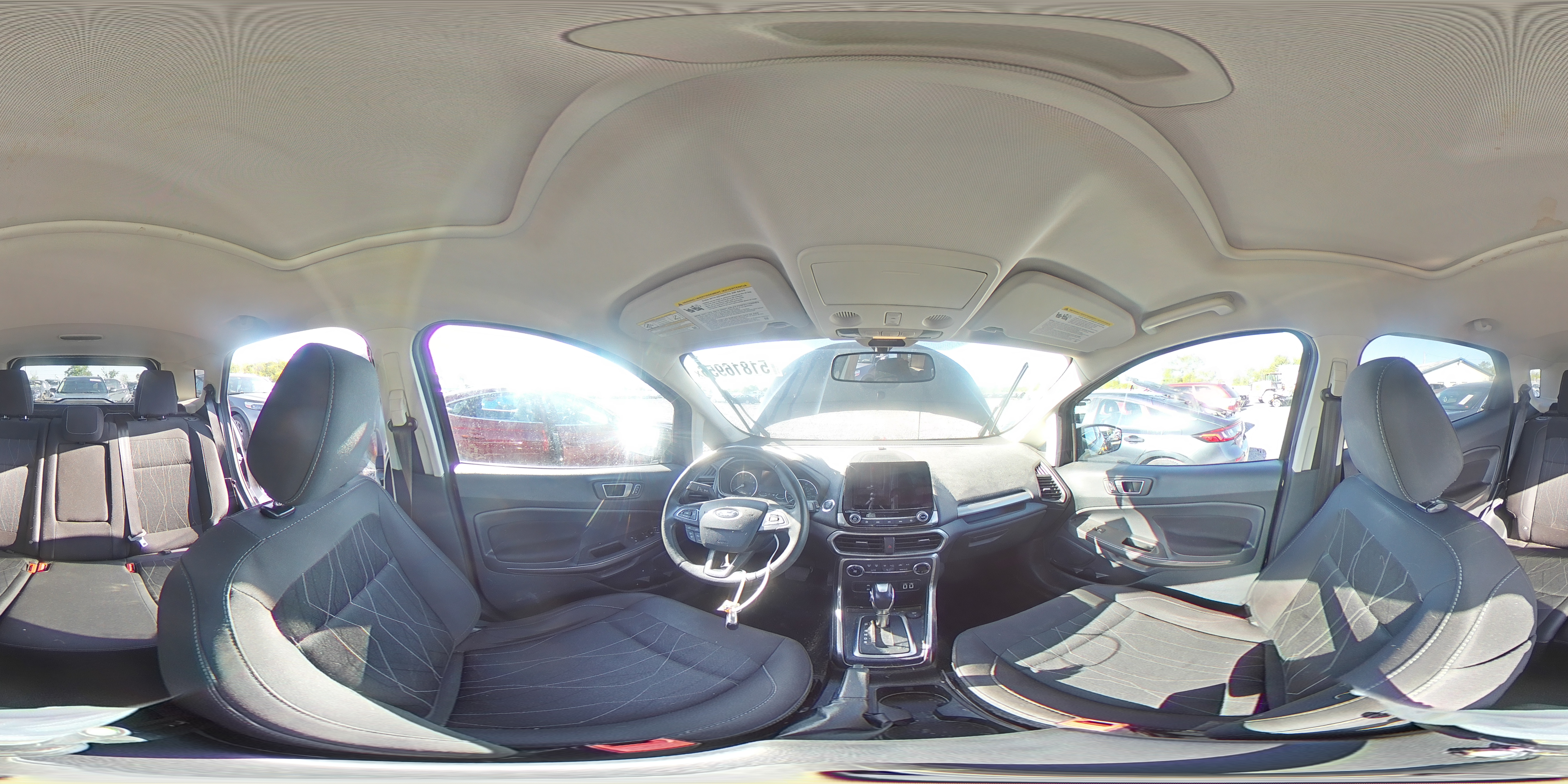 2020 Ford Ecosport Se Black vin: MAJ3S2GE8LC348285
