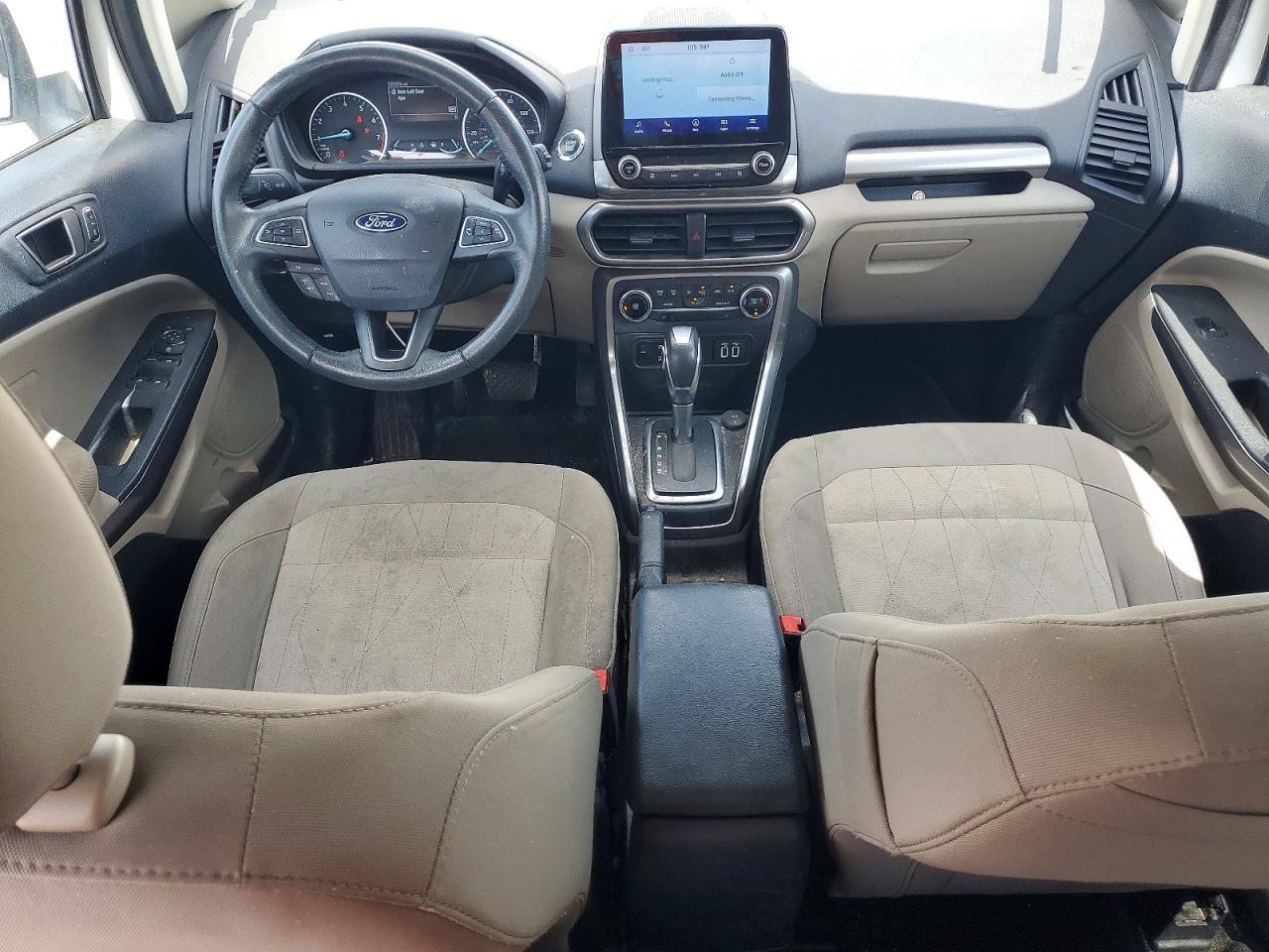 2020 Ford Ecosport Se White vin: MAJ3S2GE9LC377780