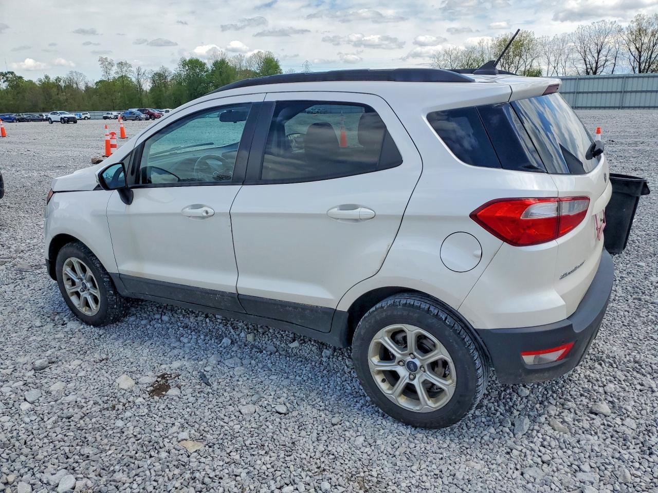 2020 Ford Ecosport Se White vin: MAJ3S2GE9LC377780