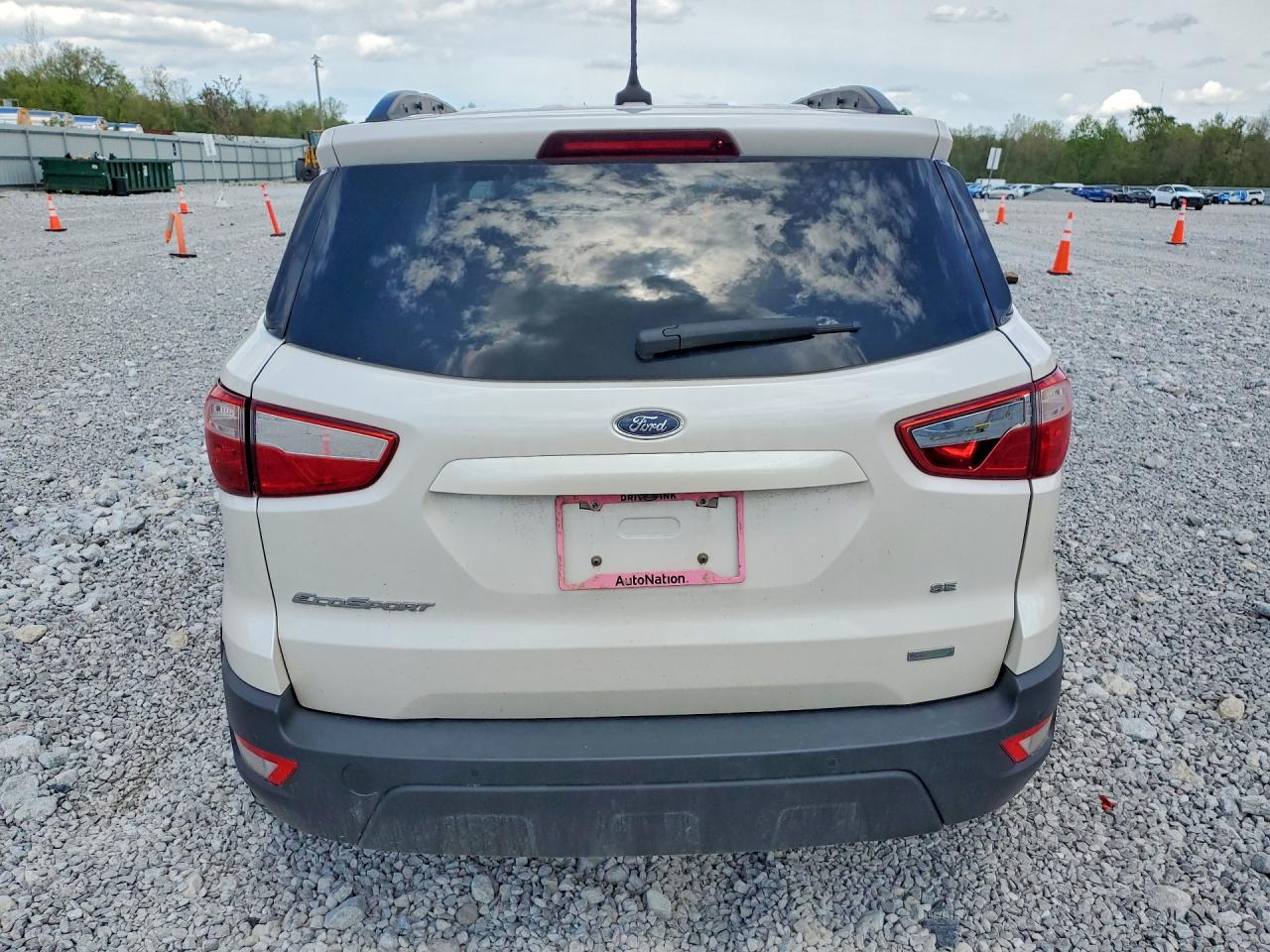 2020 Ford Ecosport Se White vin: MAJ3S2GE9LC377780