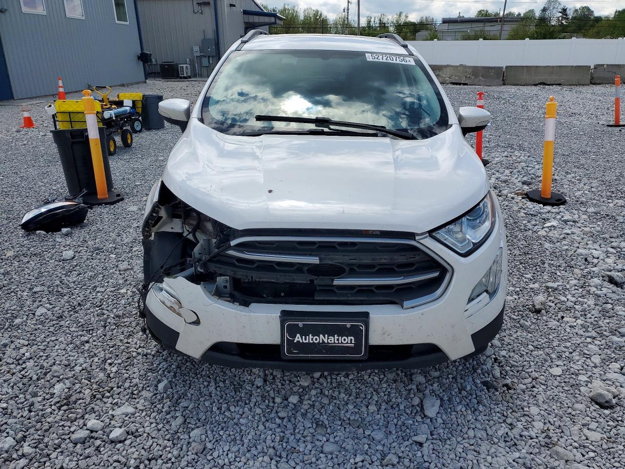 2020 Ford Ecosport Se White vin: MAJ3S2GE9LC377780