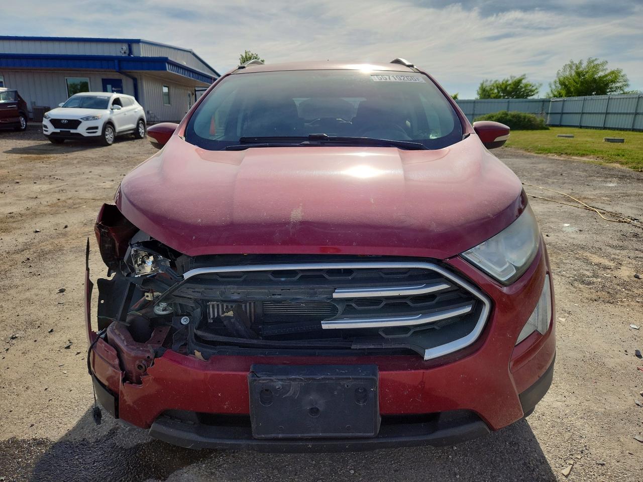 2019 Ford Ecosport Se Red vin: MAJ3S2GEXKC261633