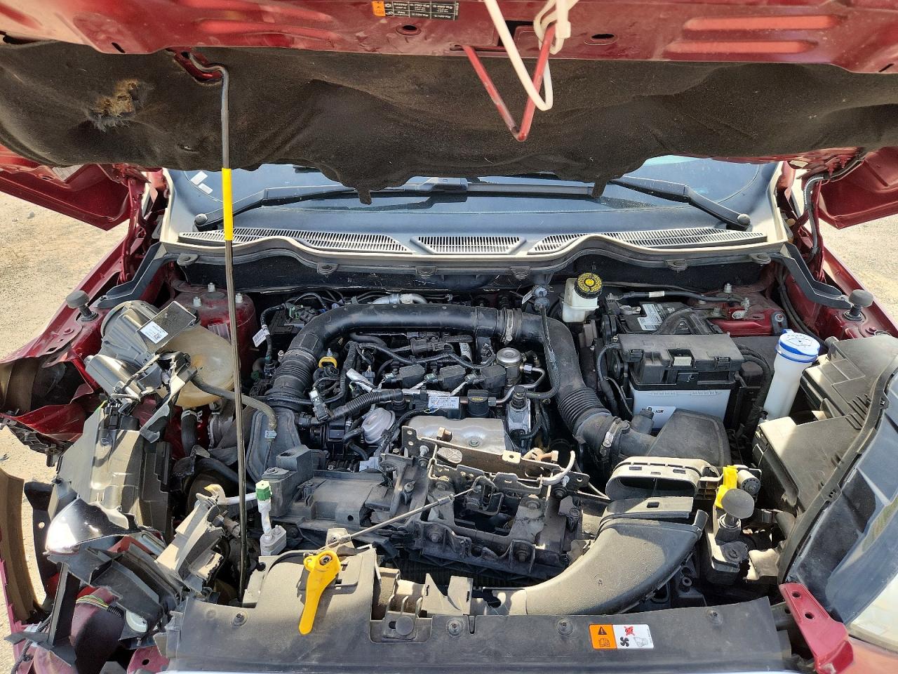 2019 Ford Ecosport Se Red vin: MAJ3S2GEXKC261633