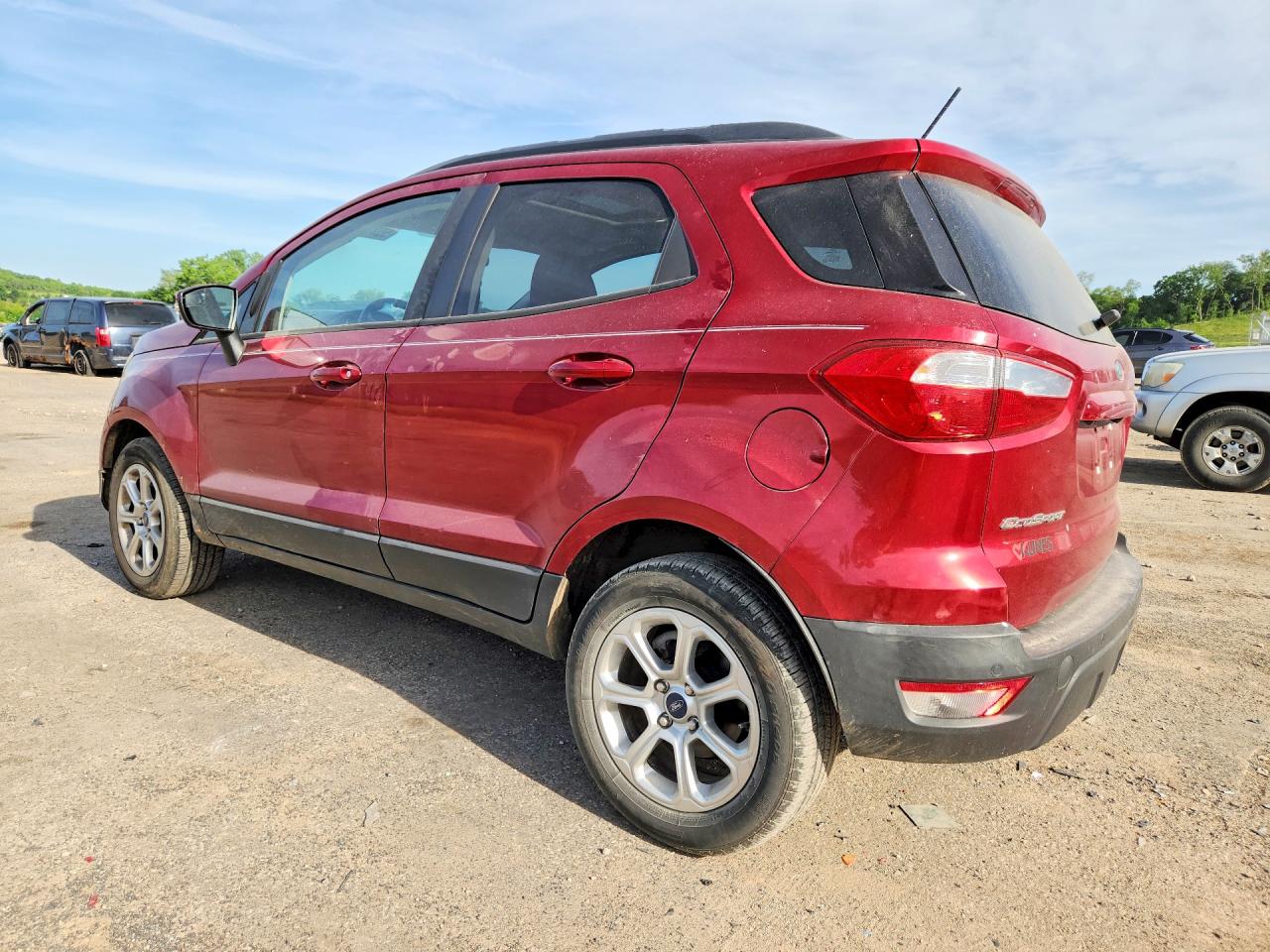 2019 Ford Ecosport Se Red vin: MAJ3S2GEXKC261633