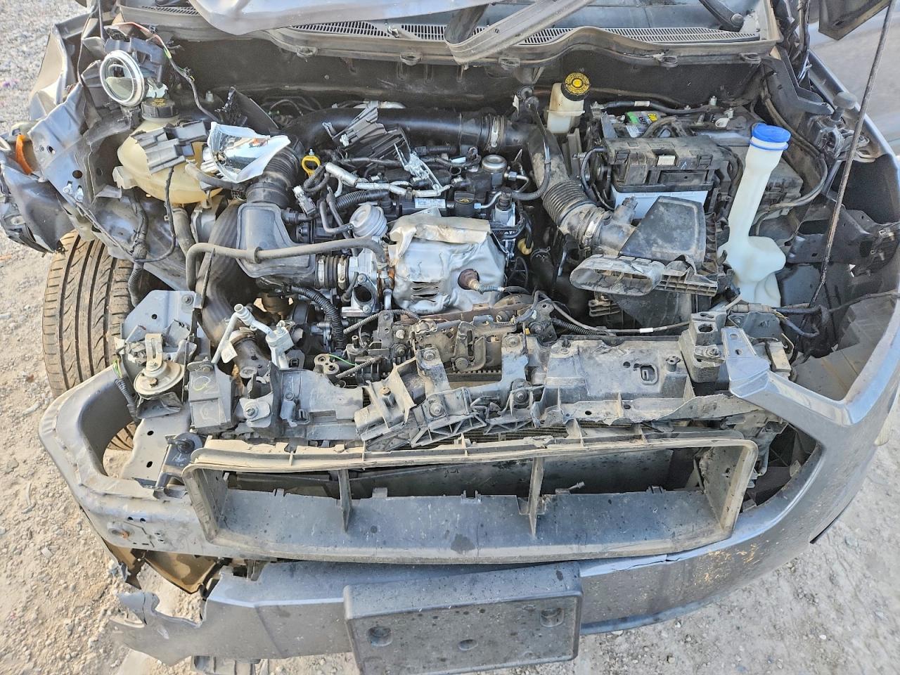 2019 Ford Ecosport Se Gray vin: MAJ3S2GEXKC296978