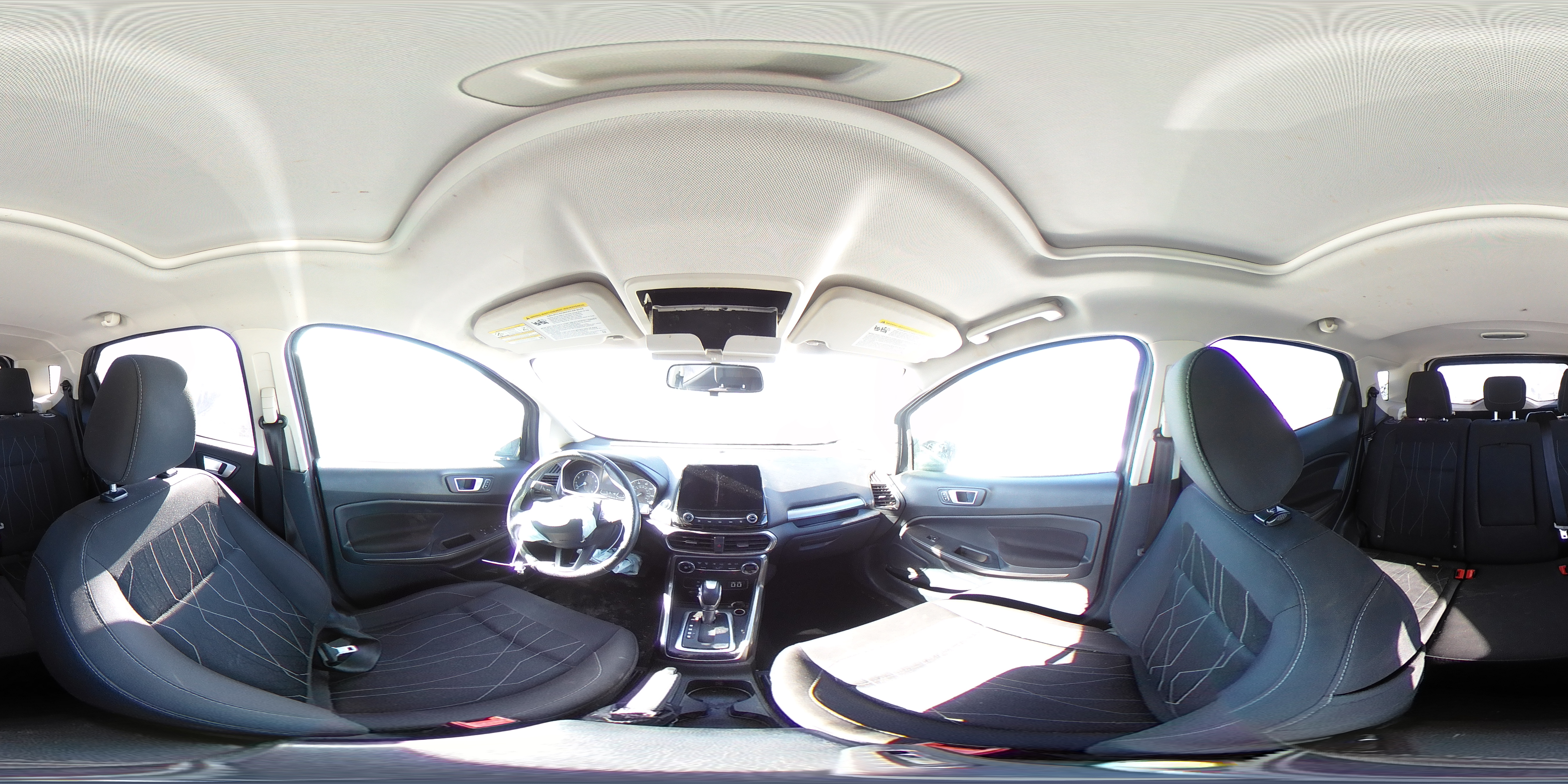 2019 Ford Ecosport Se Gray vin: MAJ3S2GEXKC296978