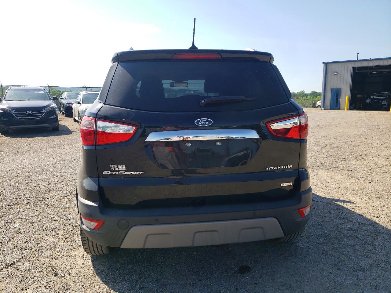 2019 Ford Ecosport Titanium Black vin: MAJ3S2KE0KC261387