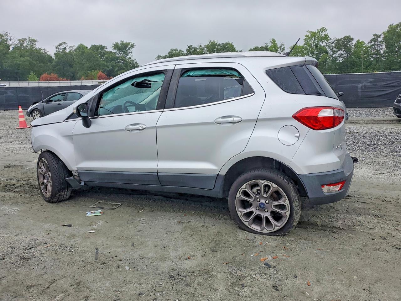 2019 Ford Ecosport Titanium Silver vin: MAJ3S2KE7KC276761