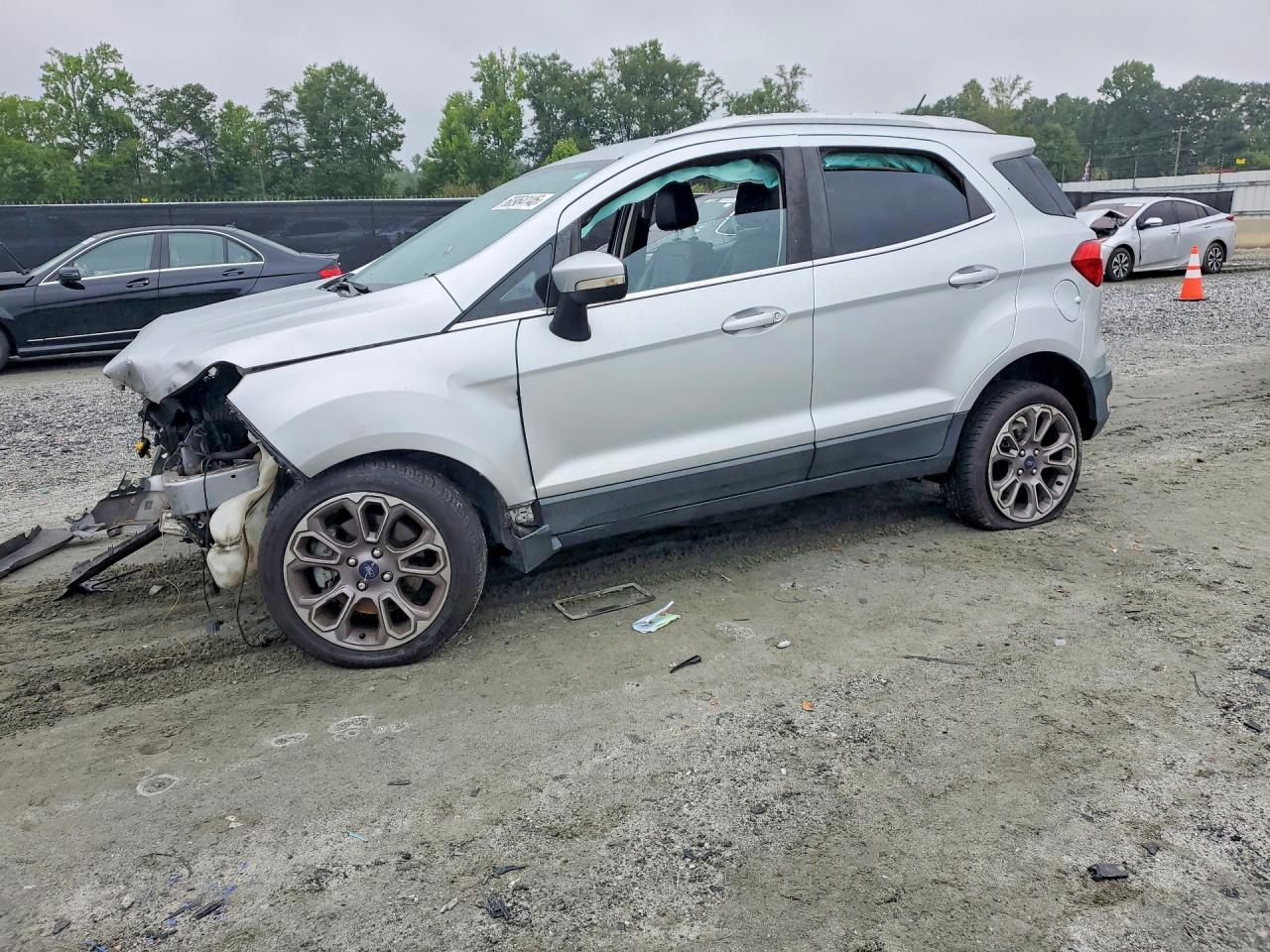 2019 Ford Ecosport Titanium Silver vin: MAJ3S2KE7KC276761