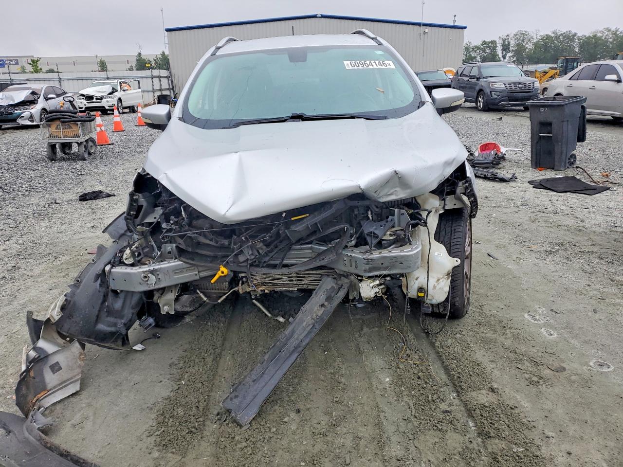 2019 Ford Ecosport Titanium Silver vin: MAJ3S2KE7KC276761
