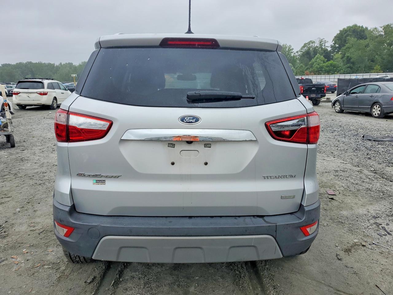 2019 Ford Ecosport Titanium Silver vin: MAJ3S2KE7KC276761