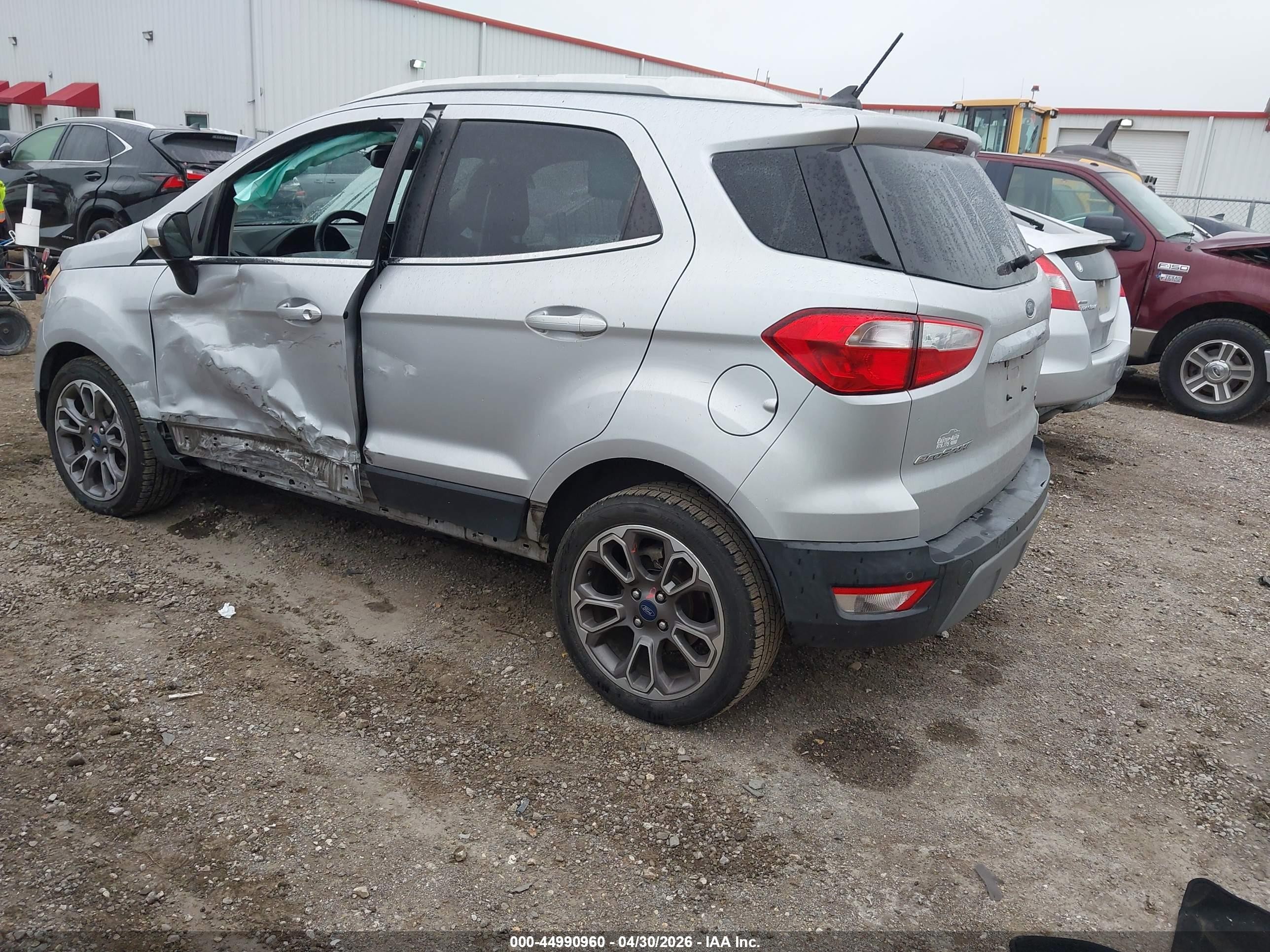 2019 Ford Ecosport Titanium Silver vin: MAJ3S2KE8KC276882