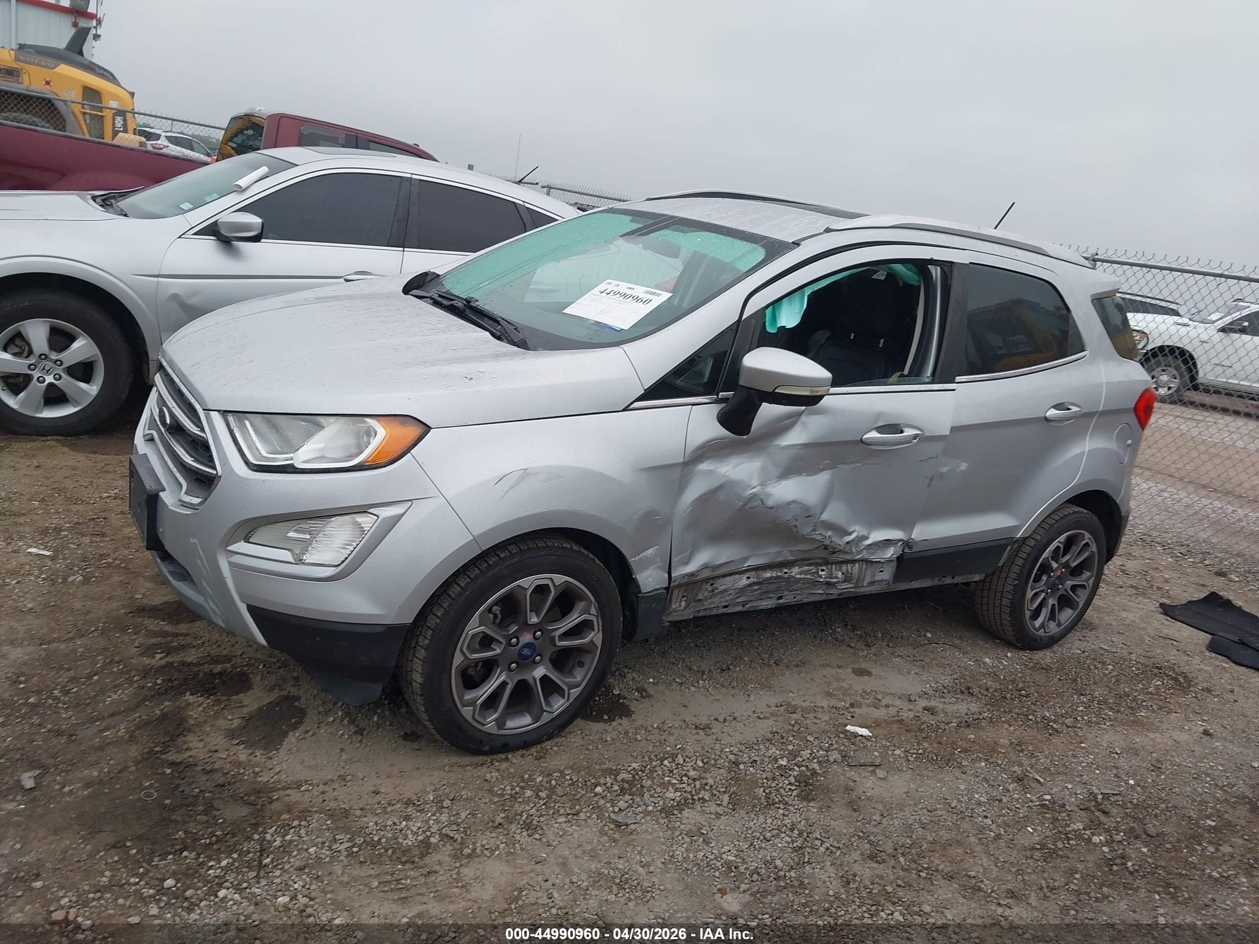 2019 Ford Ecosport Titanium Silver vin: MAJ3S2KE8KC276882