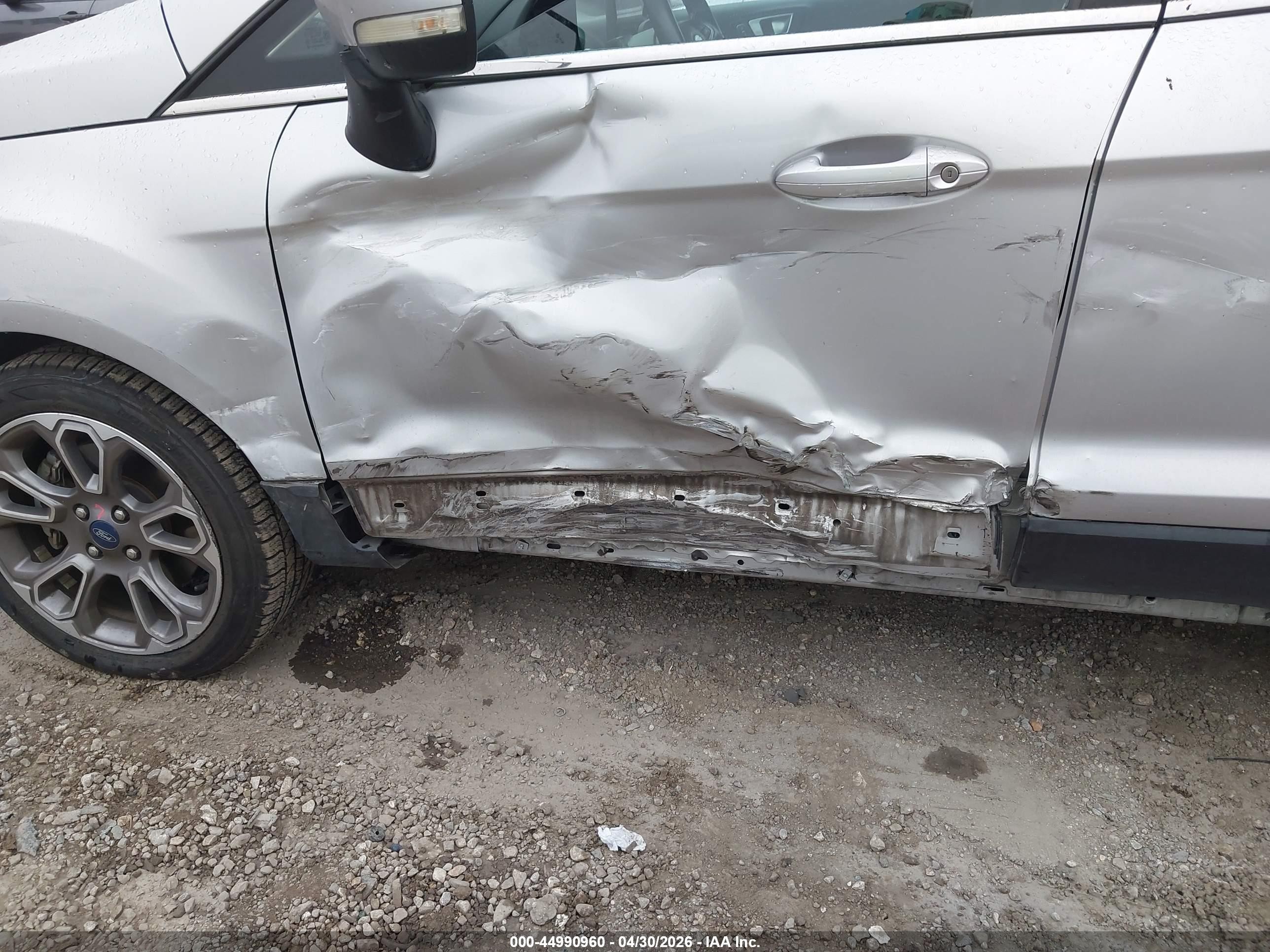 2019 Ford Ecosport Titanium Silver vin: MAJ3S2KE8KC276882