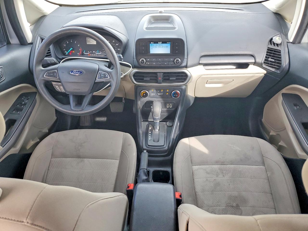 2018 Ford Ecosport S Silver vin: MAJ6P1SL0JC207755
