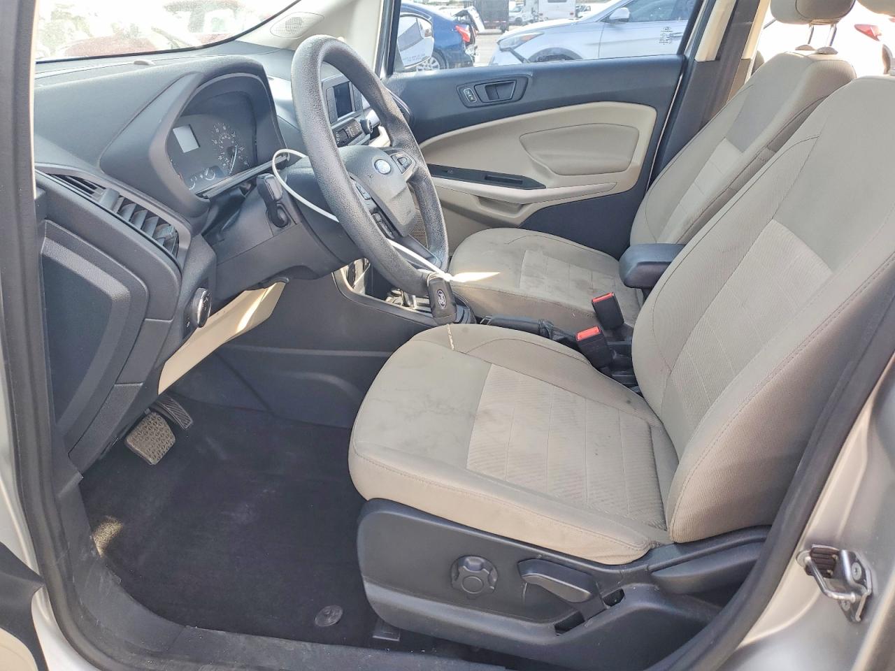 2018 Ford Ecosport S Silver vin: MAJ6P1SL0JC207755