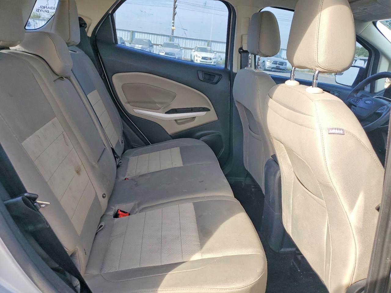 2018 Ford Ecosport S Silver vin: MAJ6P1SL0JC207755