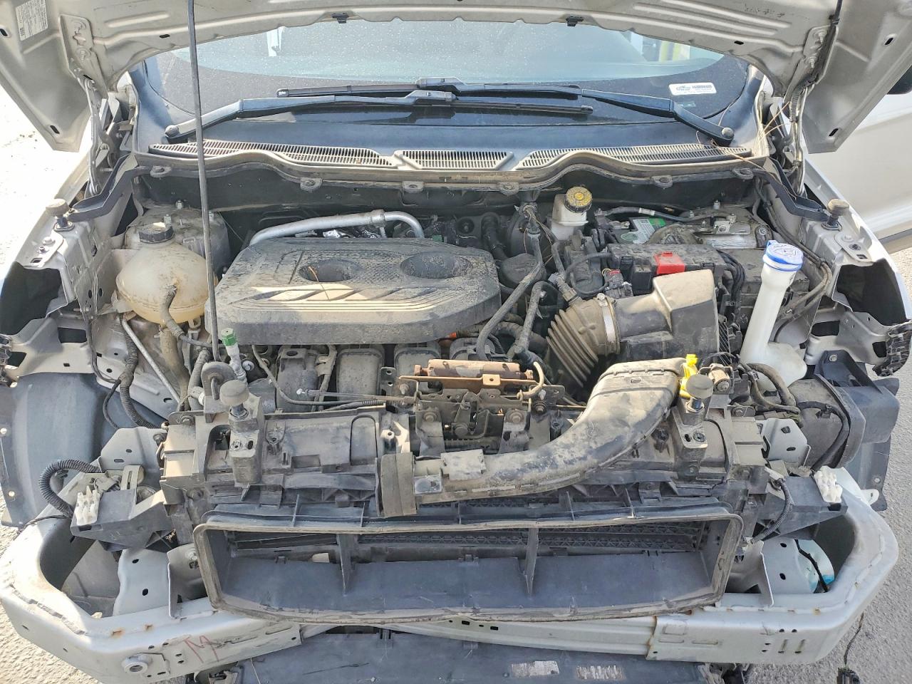 2018 Ford Ecosport S Silver vin: MAJ6P1SL0JC207755