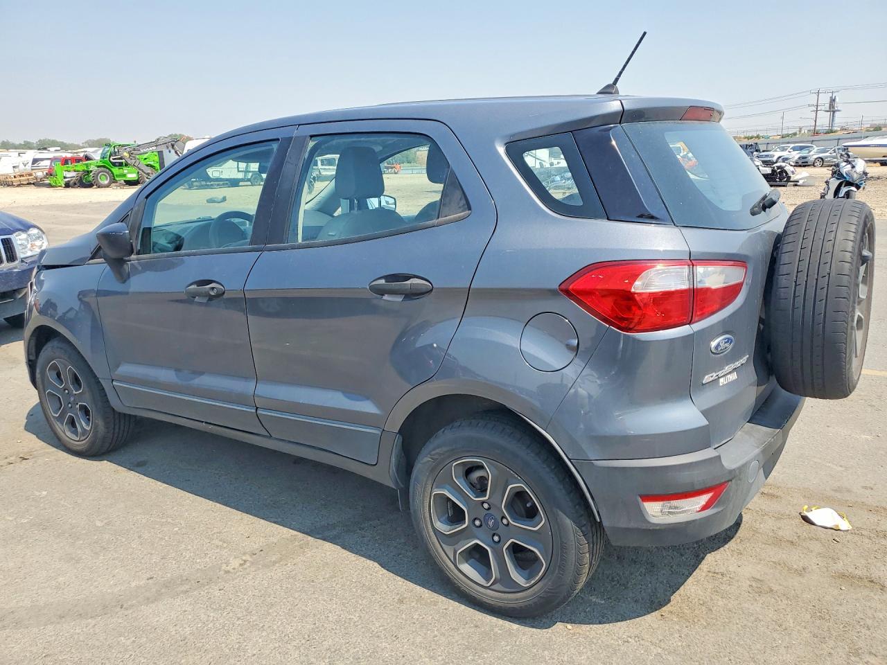 2018 Ford Ecosport S Blue vin: MAJ6P1SL9JC196870
