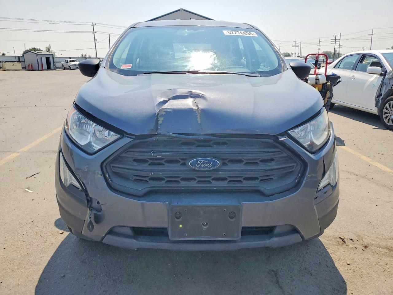 2018 Ford Ecosport S Blue vin: MAJ6P1SL9JC196870