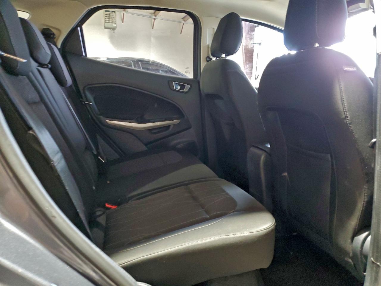 2018 Ford Ecosport Se Gray vin: MAJ6P1UL0JC162636
